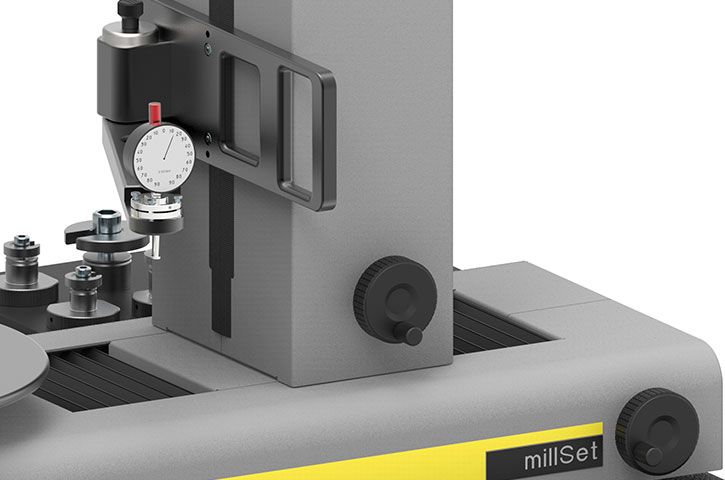 millSet ZOLLER The Compact Measurement Specialist  for Tactile Measuring of Facing Cutters 